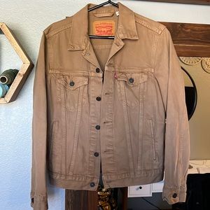 Men’s tan/brown Levi jacket